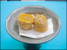 南瓜利休揚げ