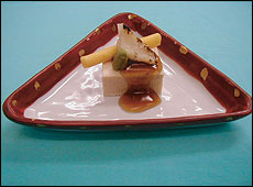 アスパラ清流豆腐